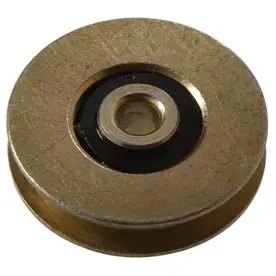 The Hillman Group 4-pack 1-1/2-in Flat Nylon Ball Bearing Tub And Shower Door Rollers