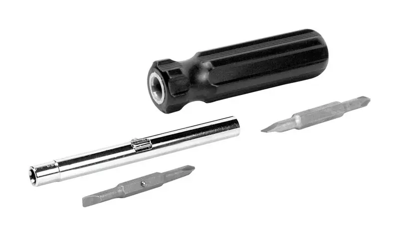 Project Pro Slotted 6-in-1 Screwdriver 4 Pc
