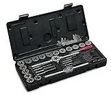 Tap &die Set, Metric, 40-pc.