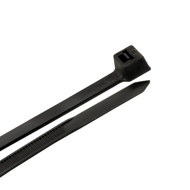 Forney 14.5 In. Uv Protected Heavy Duty Cable Ties Black (100-pack), Black (uv Protected)