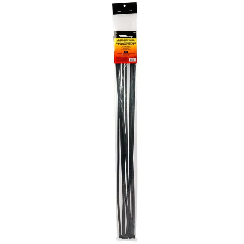 Forney 36 In. Black (uv Protected) Extra Heavy-duty (10-pack)
