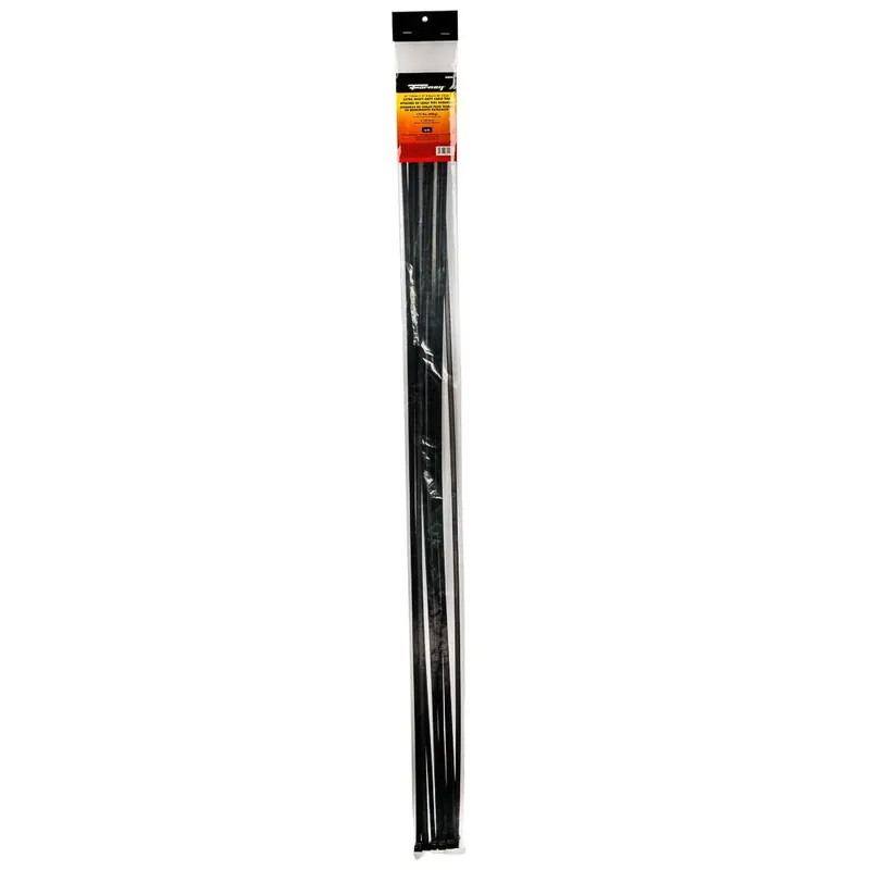 Forney Cable Ties 48 In. Black (uv Protected) Extra Heavy-duty (10-pack)