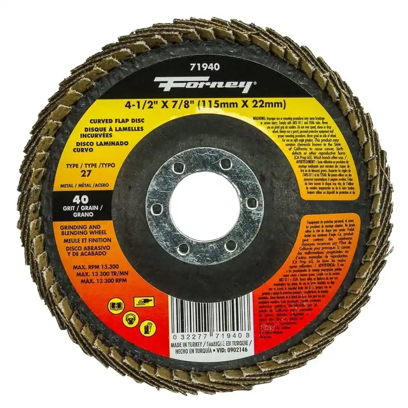40 Grit Flap Disc