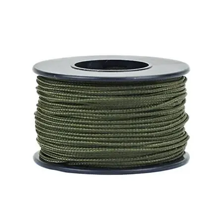 Cord 1.18mm X 125 Ft Lightweight Braided Cord In Olive Drab Green
