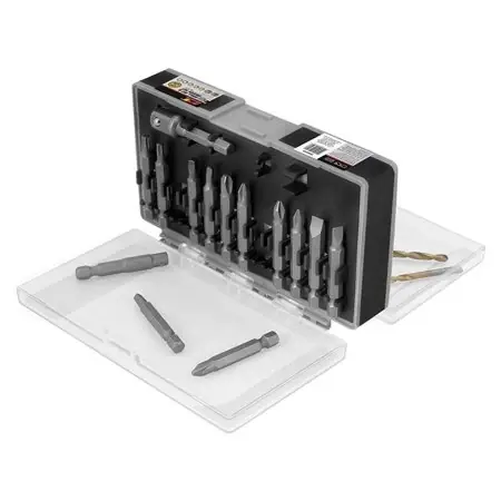 Performance Tool W9040 28 Piece Drill Bit And Driver Set