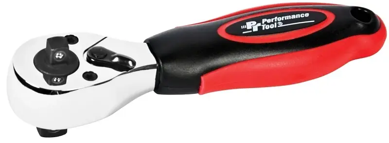 Performance Tool W9113 Dual Drive Stubby Ratchet 1/4" & 3/8"