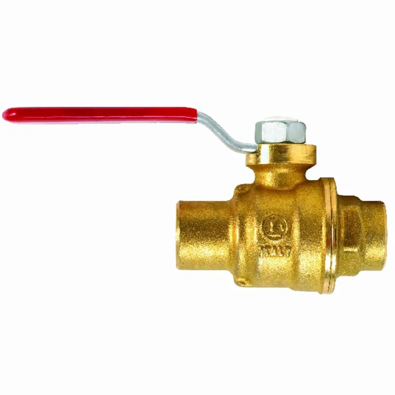 Ball Valve, Lead Free, 1/2 In. Solder