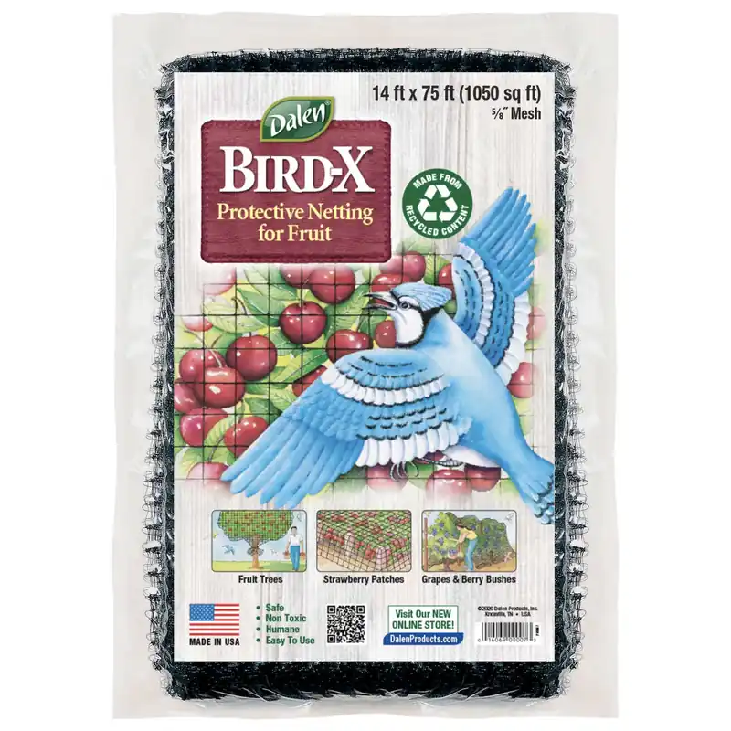 Bird-x 75 Ft. L X 14 Ft. W Bird Netting