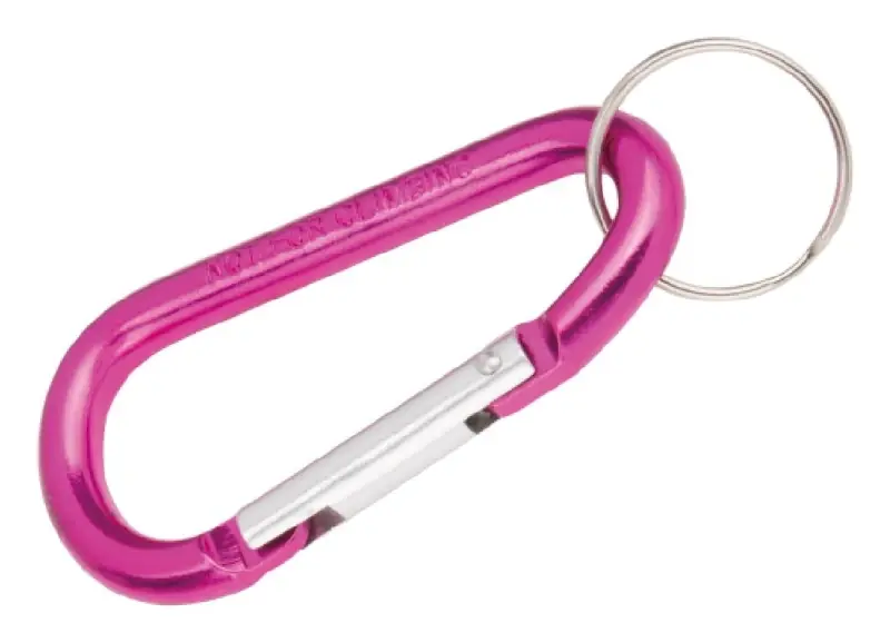 Aluminum C-clip Key Chain 2-3/4 Inch With Key Ring - 80 Pieces