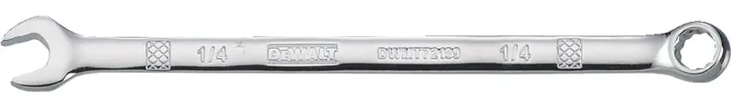 Combination Wrench, Long-panel, 1/4 In.