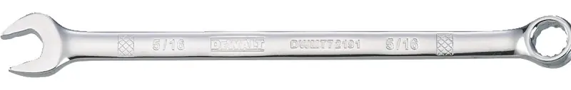 Combination Wrench, Long-panel, 5/16 In.