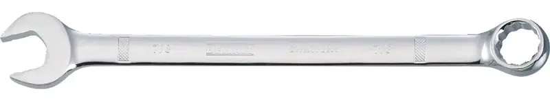 Sae Combination Wrench, Long-panel, 7/8 In.