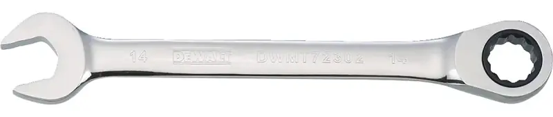 Metric Ratcheting Combination Wrench, Long-panel, 14mm