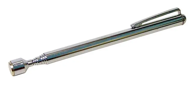 24 In. Telescoping Magnetic Reacher Chrome-plated 3.5 Lb. Silver