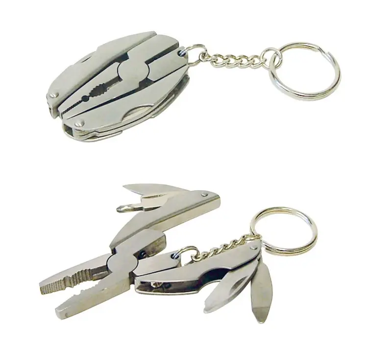 2go Stainless Steel Multi-tool Key Ring - Model Kb309-bkt