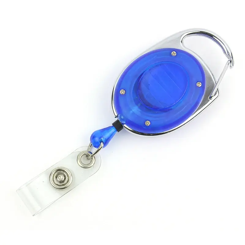 Badge Clip On Retractable 32 In. Cord, Assorted Colors, 30-pc. Bucket