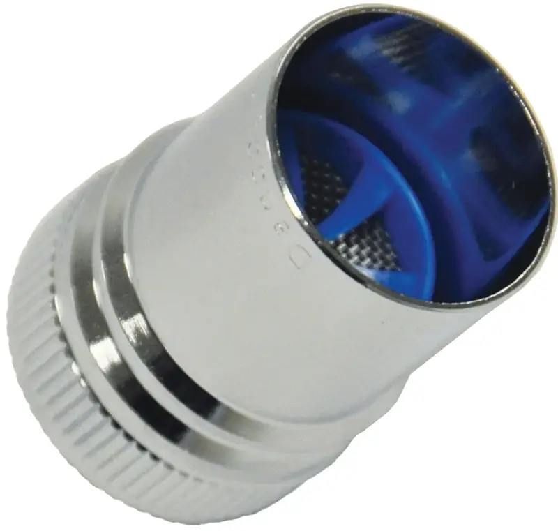 Female Thread 55/64 In.-27f Chrome Dishwasher Adapter