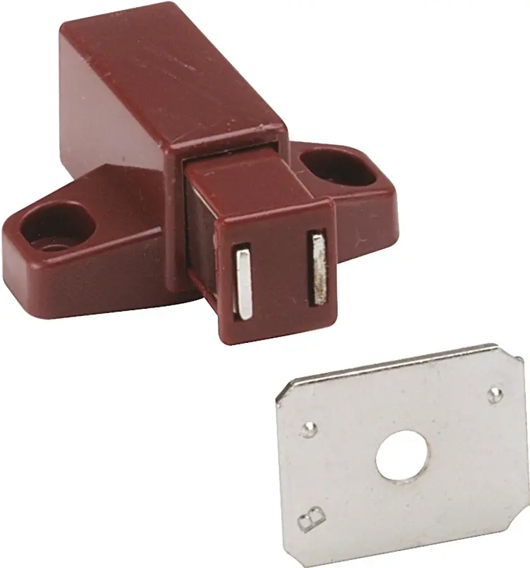 Brown Steel Magnetic Latch 1 Pk
