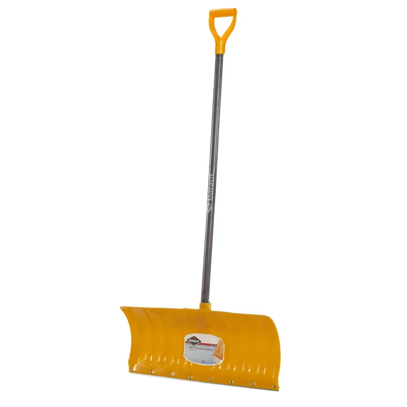 Alpine Poly Snow Shovel With Wood Handle, 26 In.