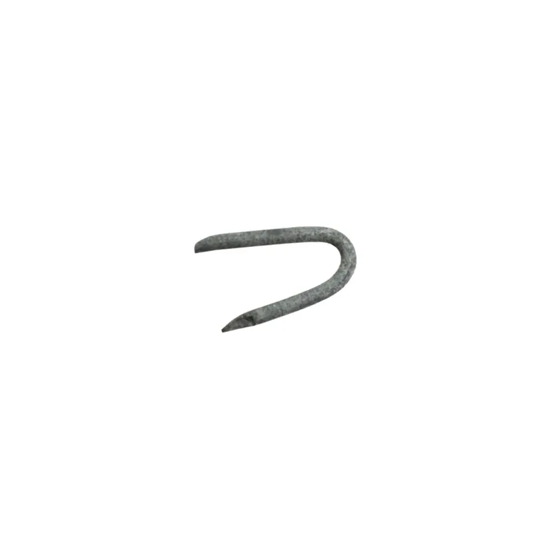 1 In. 9 Ga Hot Galvanized Steel Fence Staple - 50 Lb Box