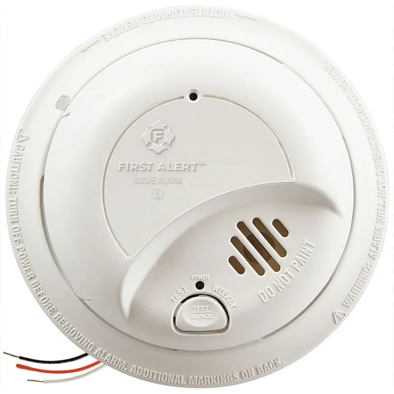 Smoke Alarm, Interconnectable, Hardwired W/battery Backup