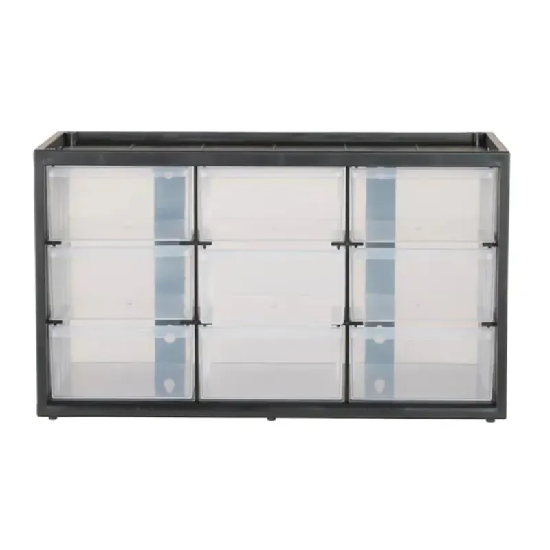 Bin System, Stackable, 9-drawer
