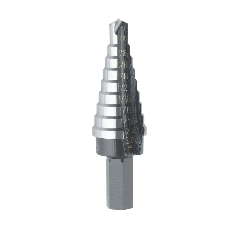 Unibit 3 Step Drill Bit, 1/4 To 3/4 In.