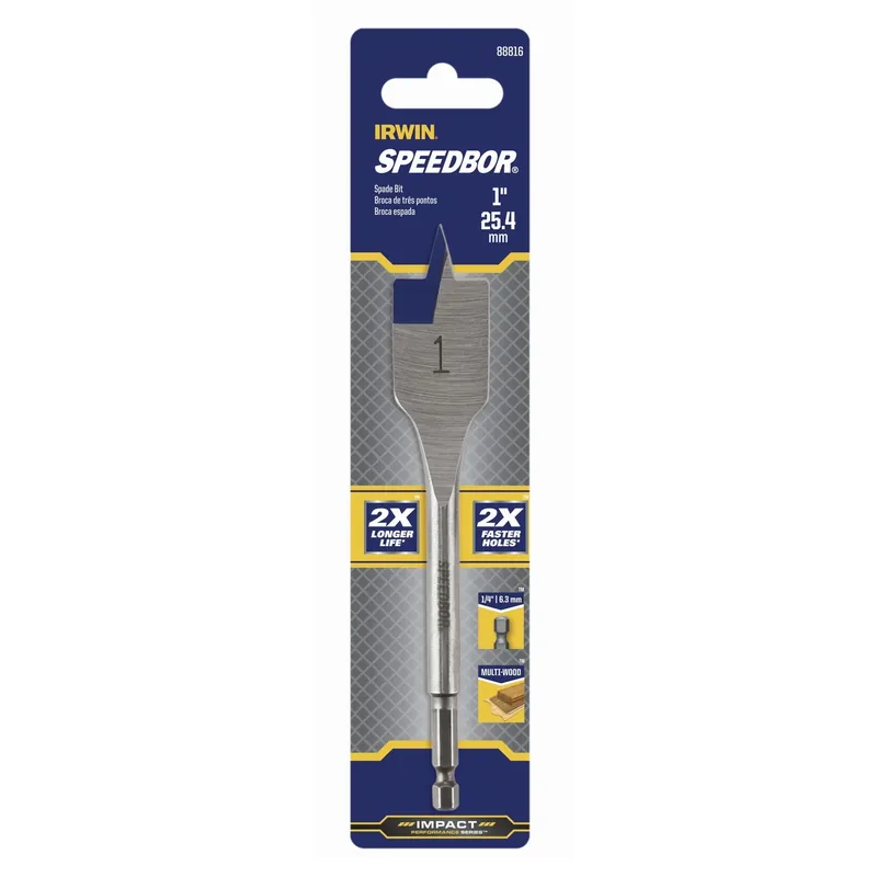 Speedbor Spade Drill Bit, 1 In.