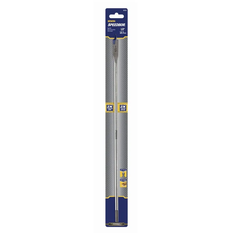 Speedbor Wood Boring Spade Drill Bit, 1/2 X 16 In.
