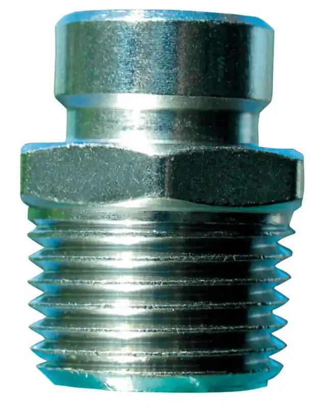 1/2 In. Mpt X 3/8 In. D Female Compression Chrome Adapter
