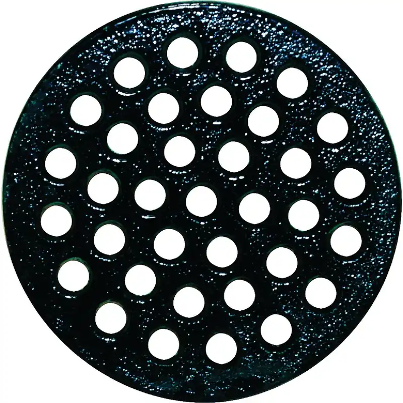 4-3/8 In. Epoxy Coated Cast Iron Floor Drain Strainer
