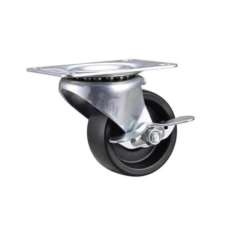 4 In. D Swivel Polyurethane Caster 210 Lb 1 Pk