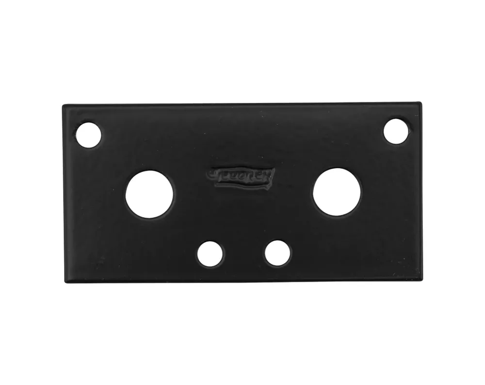 Mending Brace, Black Steel, 3 In.