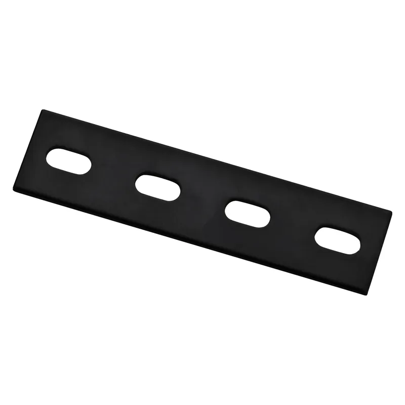 Mending Brace, Black Steel, 6 In.