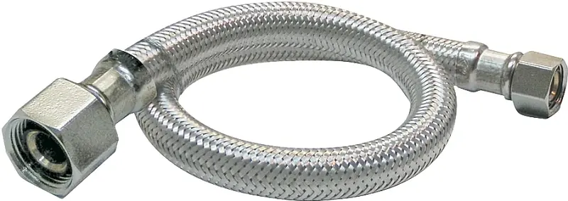 Ez 3/8 In. Compression X 1/2 In. Fip 36 In. Stainless Steel Faucet Supply Line