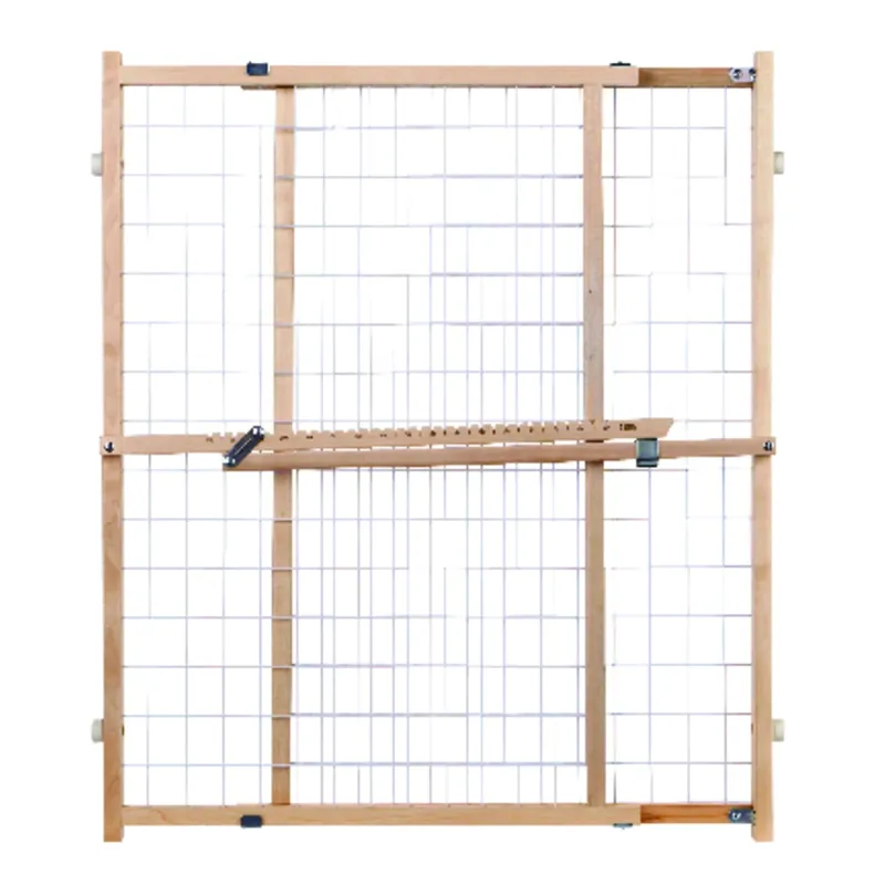 Portable Gate, Extra-wide, Wire Mesh, 29.5 -50 X 32-in.