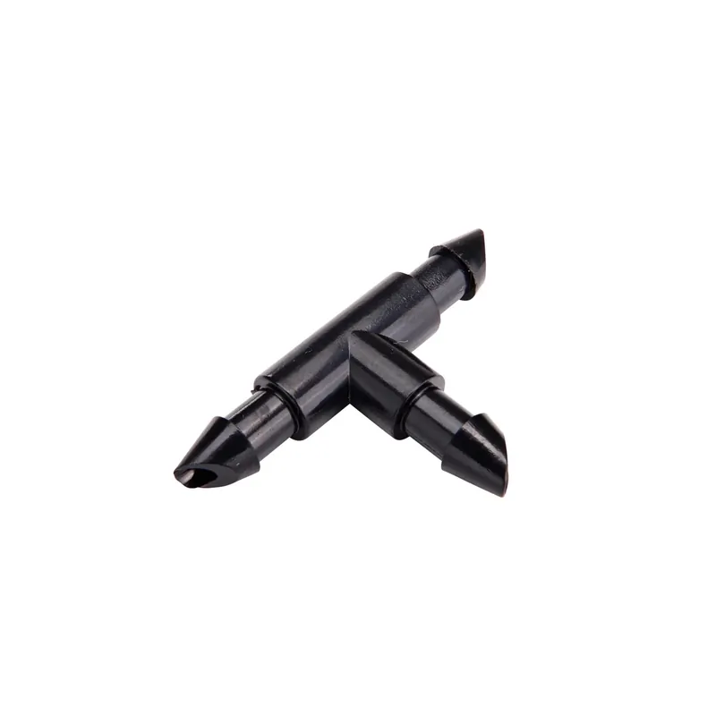 1/4 In. Barbed Drip Irrigation Tee 10 Pk