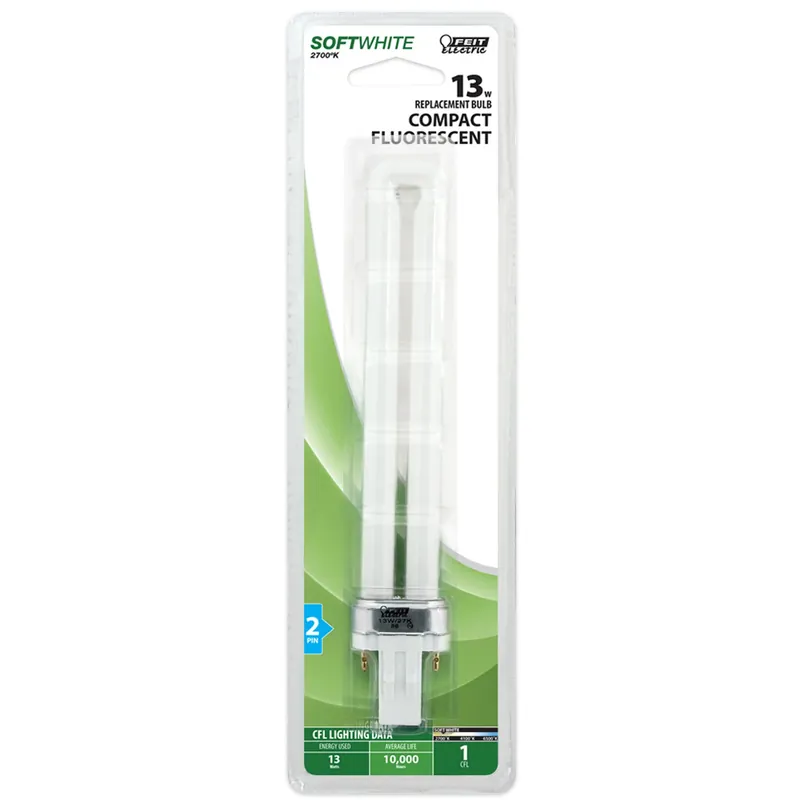 Legacy Bulbs 13 W Pl 1.3 In. D X 7 In. L Cfl Bulb Soft White Specialty 2700 K 1 Pk