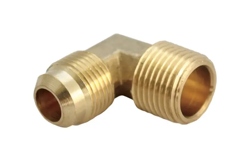 1/2 In. Flare X 1/2 In. D Mpt Brass 90 Degree Street Elbow