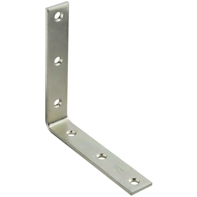 6 X 1-1/8 In. Zinc Corner Iron