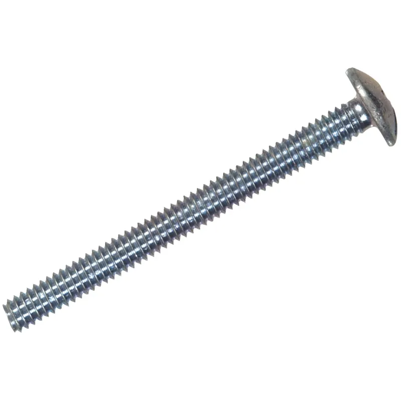 No. 8-32 Ga. X 1-1/2 In. L Combination Truss Head Zinc-plated Steel Machine Screws 100 Pk