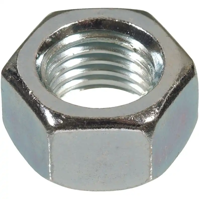 3/8 In. Zinc-plated Steel Uss Hex Nut 100 Pk