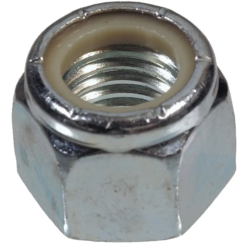 3/4 In. Zinc-plated Steel Uss Nylon Lock Nut 20 Pk