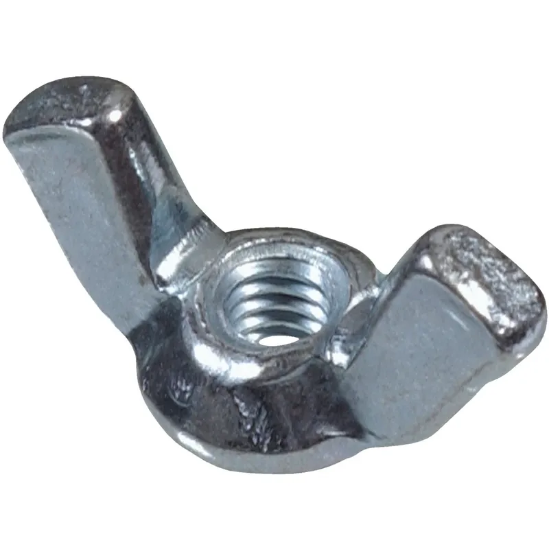 1/4 In. Zinc-plated Steel Sae Wing Nut 100 Pk