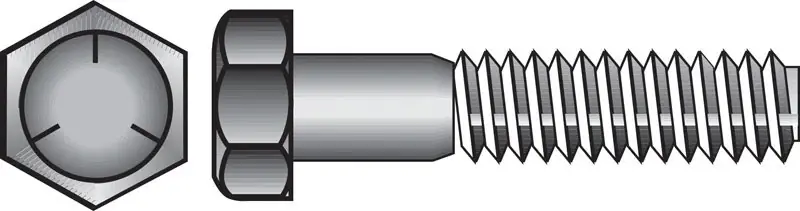 3/4 In. D X 1-1/2 In. L Heat Treated Zinc Steel Hex Head Cap Screw 20 Pk