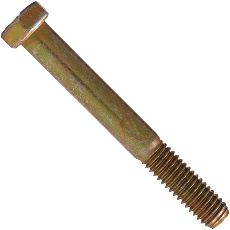 3/8 In. D X 1 In. L Heat Treated Steel Hex Head Cap Screw 100 Pk