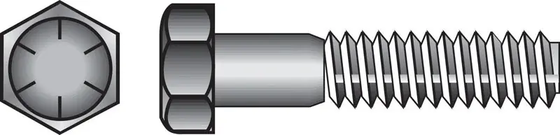 3/8 In. D X 1-1/2 In. L Heat Treated Steel Hex Head Cap Screw 100 Pk