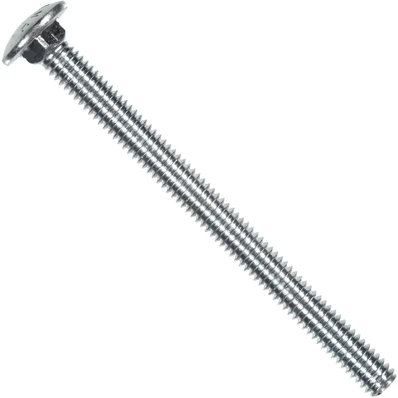 3/8 In. X 3-1/2 In. L Zinc-plated Steel Carriage Bolt 1 Pk