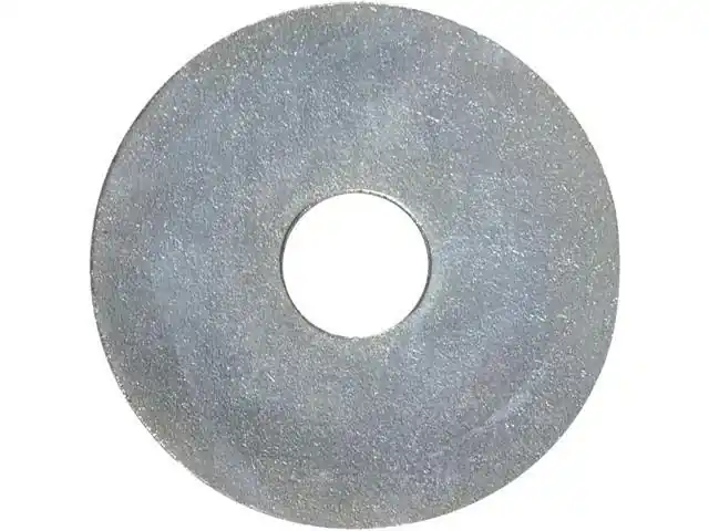 Zinc-plated Steel 1/4 In. Fender Washer 100 Pk