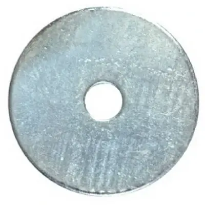 Zinc-plated Steel 5/16 In. Fender Washer 100 Pk